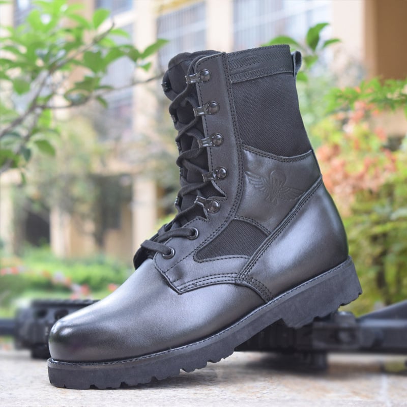 Taktikai harci csizmák, uniszex, magas szárú, felső rész: Super Fiber, talp: gumi, EVA talpbetét