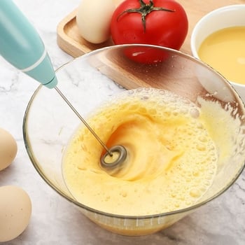 Elektromos mini tojáshabosító otthonra – tortakeverő, automatikus fehérjehabosító | Kód KL519556445 | Márka: Egyéb