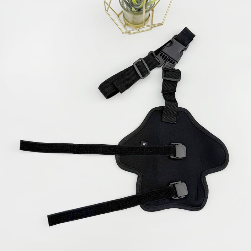 Kutya hátsó lábvédő készlet — térdvédő és ízületi védőöv (Anyag: poliészter rost; Cikkszám: K031; Alkalmas: kutyák; Funkció: ízületi védelem)