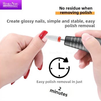 Mini elektromos körömcsiszoló USB-vel, kerámiás fej, 101p modell, nettó tömeg 116 g