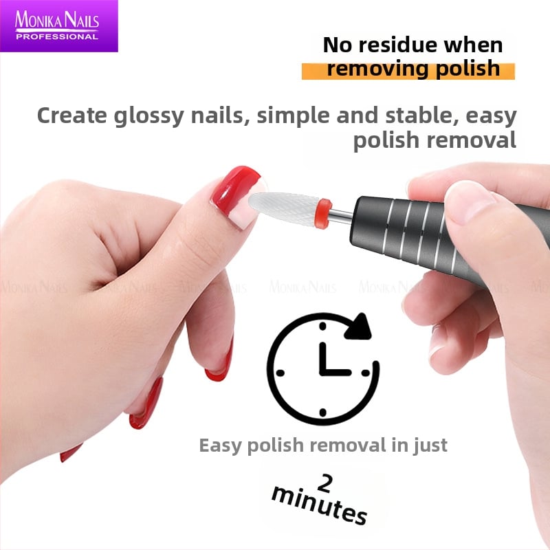 Mini elektromos körömcsiszoló USB-vel, kerámiás fej, 101p modell, nettó tömeg 116 g