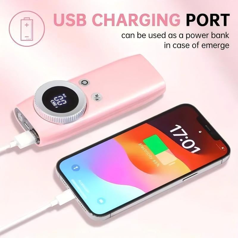 Körömcsiszoló – hordozható elektromos köröm eltávolító készülék, modell 205, OEM, határokon átívelő kizárólagos ellátás, Importált: Nem