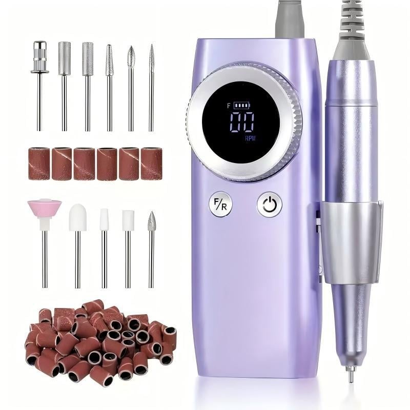 Körömcsiszoló – hordozható elektromos köröm eltávolító készülék, modell 205, OEM, határokon átívelő kizárólagos ellátás, Importált: Nem