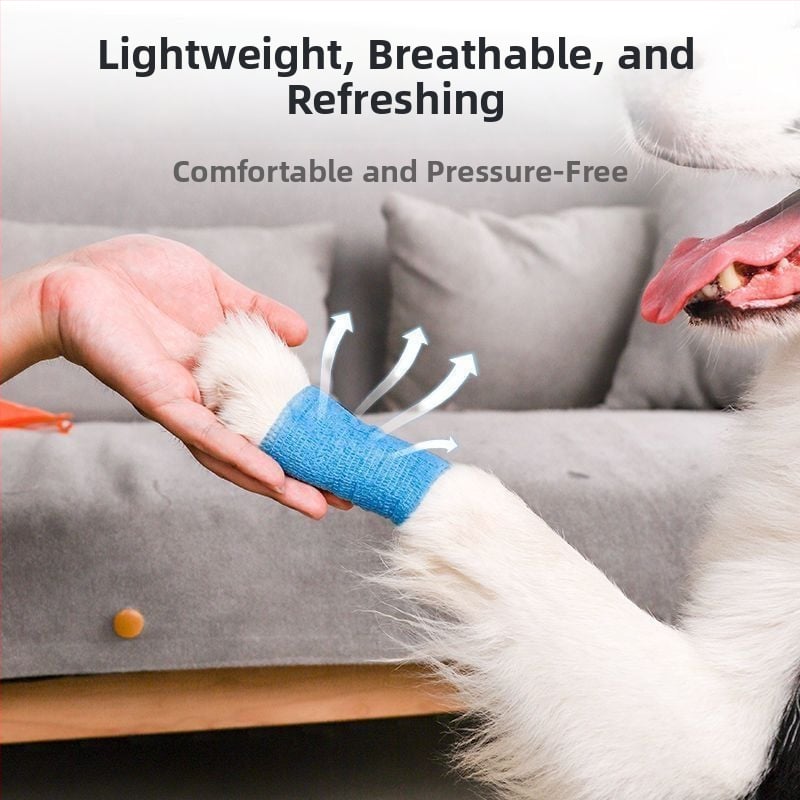 Kutyák számára készült sétáló cipő öntapadós szövettel, elasztikus pánttal, gumis anyaggal, kopásálló, hővédő funkció