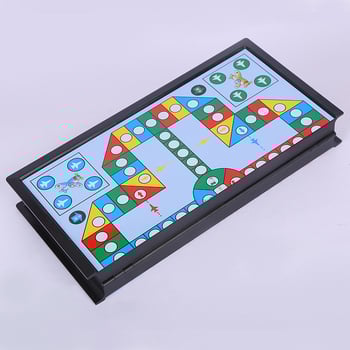 Mágneses repülő sakk játék gyerekeknek – hordozható ABS tábla, Wen Cheng márka, sakk játék, 4–6, 7–14, 15–35 évesek