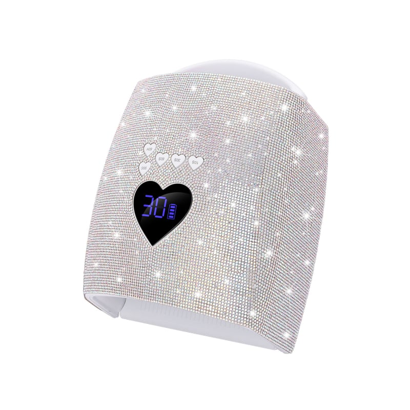 BY60 Manikűr lámpa, 220W, hordozható, kettős fényforrás, gyors szárítás