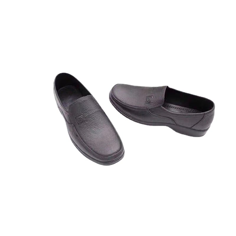 Esőcsizmák férfiak és felnőttek számára | PVC felső rész, műszőrme bélés és talpbetét, bőrös orr és dőlt sarok