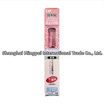 Hosszú nyelű szemöldökvágó, rozsdamentes acélból, 3 pengével, nőknek