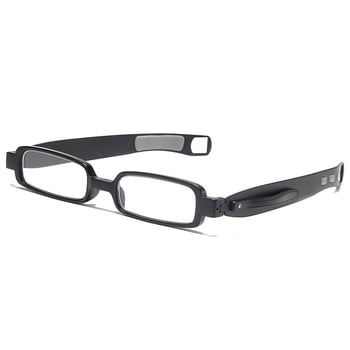 360°-os forgó olvasószemüveg, könnyű összecsukható TR90 keret, lencsék gyantából, modell 1888, anti-kékfény védelem