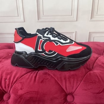 Uniszex bőr felsőrészű, lélegző tornacipő, vastag talppal és EVA talpbetéttel