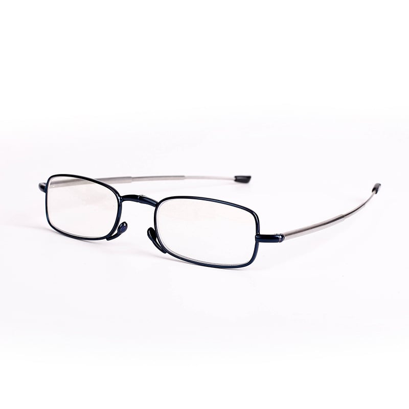 Olvasószemüveg teljes keretű, fémből készült kerettel, gyanta lencsékkel, ovális formájú, 2025 tavaszán debütál