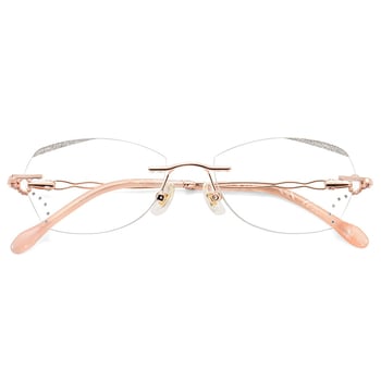 Keret nélküli olvasószemüveg nőknek, gyanta lencsék, kékfény elleni védelem, kerek stílus, 2024 ősz