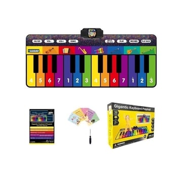 Art Márka funkcionális zongorás matrac gyerekeknek, csúszásmentes felület, beépített mászó matrac, 0,5 cm vastagság