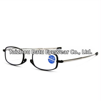 Olvasószemüveg, fém teljes keret, uniszex, anti-kék fény, UV-álló, aszférikus lencsék (Modell 8799)