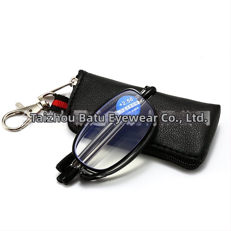 Olvasószemüveg, fém teljes keret, uniszex, anti-kék fény, UV-álló, aszférikus lencsék (Modell 8799)