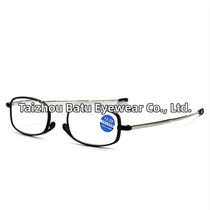 Olvasószemüveg, fém teljes keret, uniszex, anti-kék fény, UV-álló, aszférikus lencsék (Modell 8799)