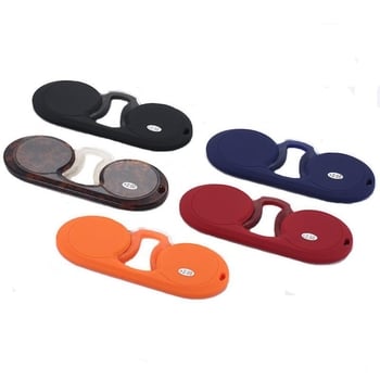 Olvasó szemüveg, TAC lencsékkel, modell T545, műanyag keret, keret nélküli, retro stílus, uniszex