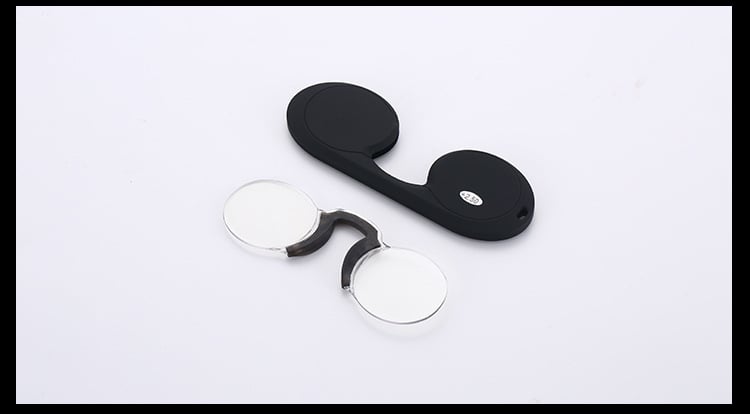 Olvasó szemüveg, TAC lencsékkel, modell T545, műanyag keret, keret nélküli, retro stílus, uniszex