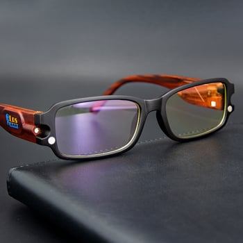 Brilliant life Professzionális funkcionális szemüveg műanyag lencsékkel, anti-kék fény, UV védelem és sugárzásállóság, teljes keret PC