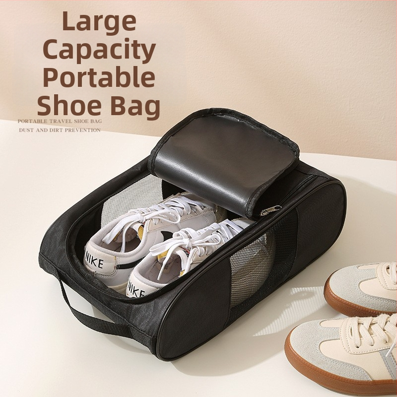 Cestovná prenosná taška na topánky – Polyester, moderný minimalistický štýl, balenie 100 kusov, OEM značka, uvedenie na trh 2025