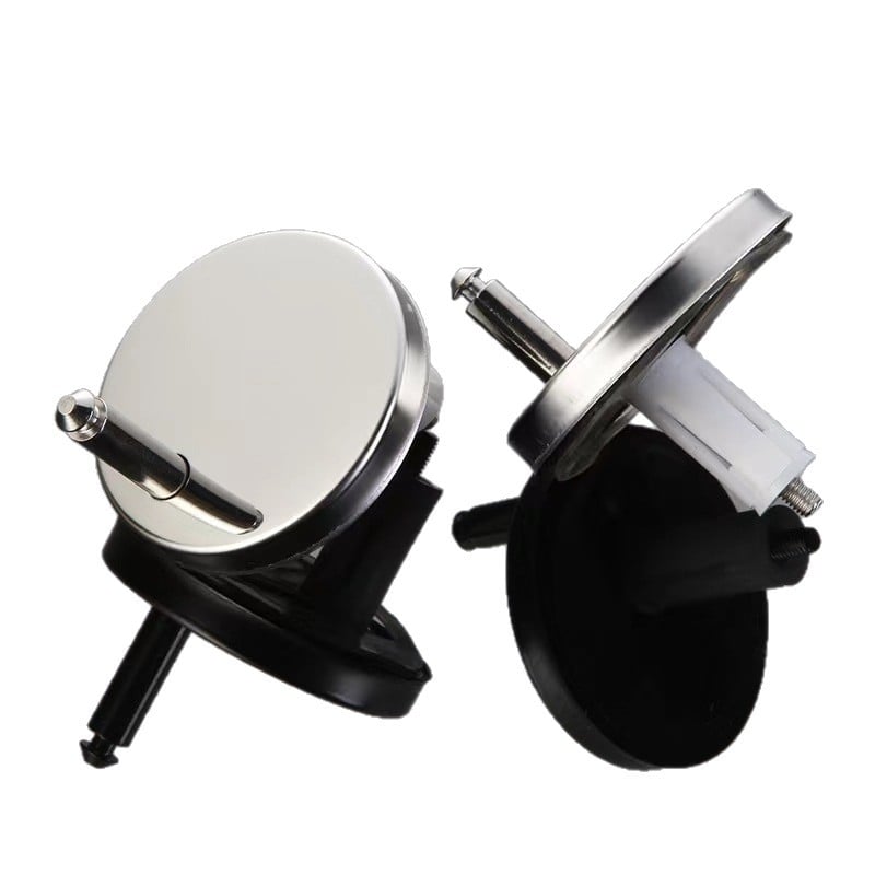 Rozsdamentes acél WC-ülőke kiegészítők, felső rögzítés, modern minimalist stílus, kód 00.1