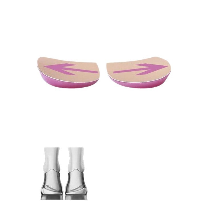 HL-165 Szilikon talptalp – OX típusú lábkorrekció, belső és külső talpi korrigálás, belső magasság növelés; szilikon gél; alkalmas edzőcipőkhez, hétköznapi és munkás lábbelihez