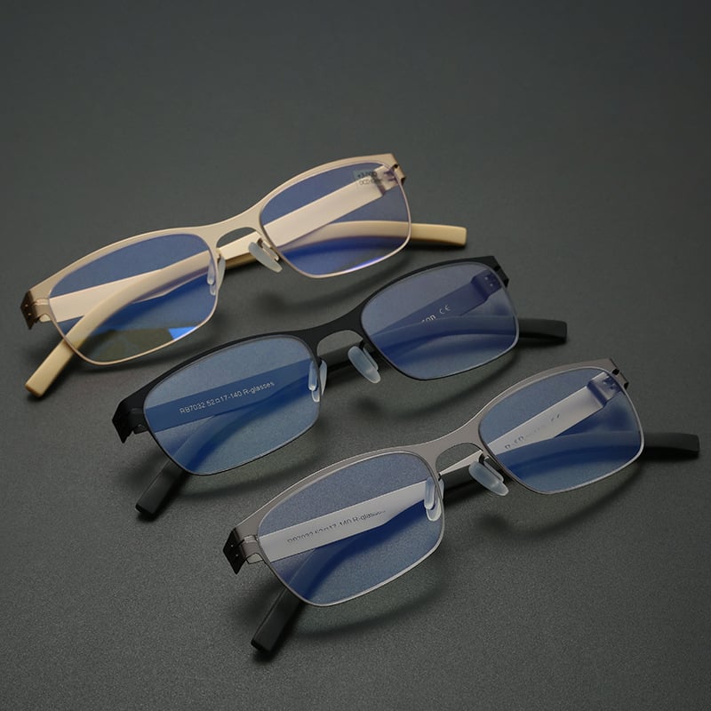 Olvasószemüveg – fém keret, lencsék gyantából, anti-kék fény, modell Wj10003, tavasz 2025