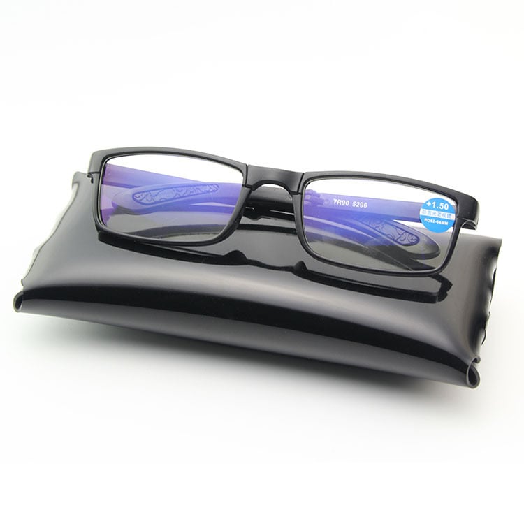 Dai Shangku olvasó szemüveg, PC keret, teljes keret, unisex, 1.00–4.00 dioptria, modell LH021-5296