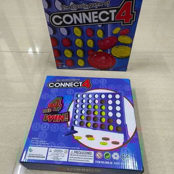 Asztali interaktív társasjáték: Gomoku és Connect Four, műanyag, harci stílusú játék, 7–14 és 15–35 éveseknek