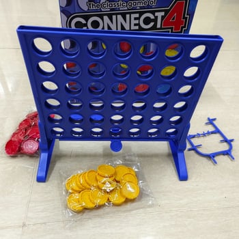 Asztali interaktív társasjáték: Gomoku és Connect Four, műanyag, harci stílusú játék, 7–14 és 15–35 éveseknek