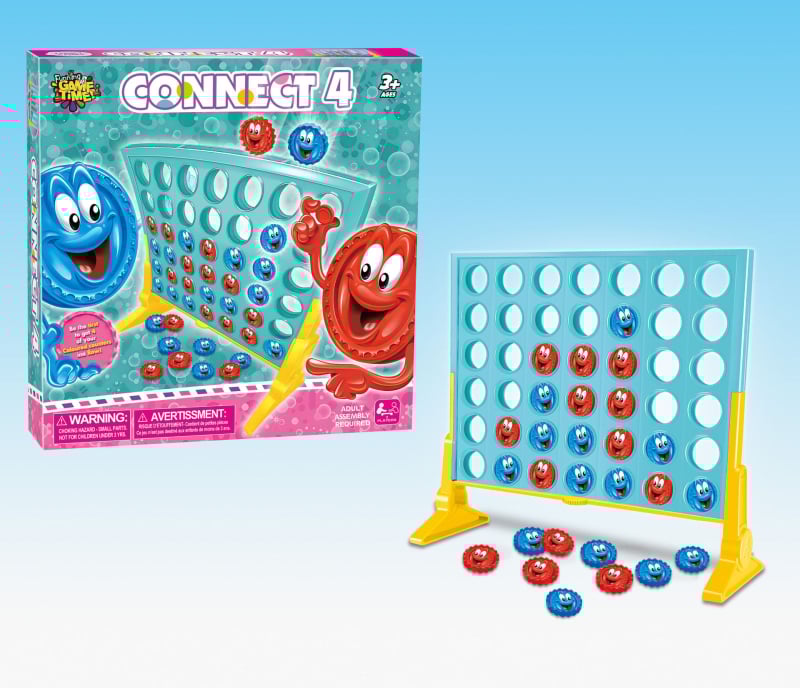 Asztali interaktív társasjáték: Gomoku és Connect Four, műanyag, harci stílusú játék, 7–14 és 15–35 éveseknek