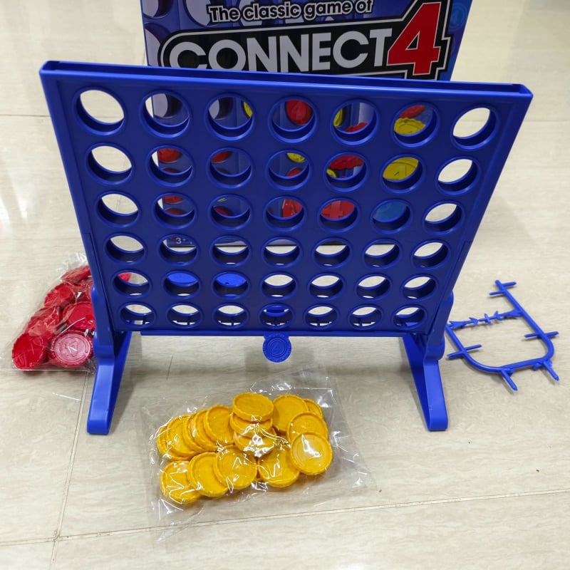 Asztali interaktív társasjáték: Gomoku és Connect Four, műanyag, harci stílusú játék, 7–14 és 15–35 éveseknek