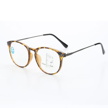 BWOODS pp2587 olvasószemüveg kékfény elleni védelemmel, lencsék gyantából, TR90 keret, kerek forma