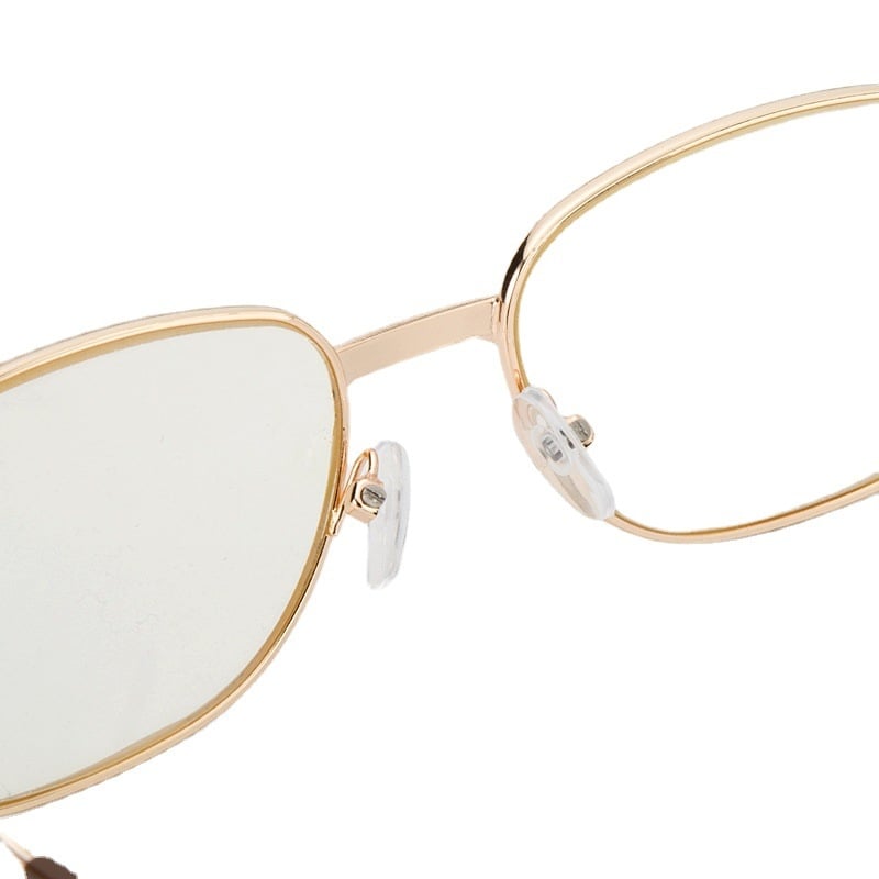 Olvasó szemüveg 333AS TAC aszférikus lencsékkel, fém teljes keret, nem összecsukható