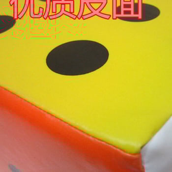 Óriás dobókocka partijátékokhoz: KTV-hez, esküvői kellékek, oktatási eszköz óvodában, Flying Chess játék; zacskóban csomagolva; 0–3 éveseknek; kereskedelmi export exkluzív