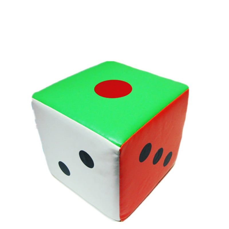 Óriás dobókocka partijátékokhoz: KTV-hez, esküvői kellékek, oktatási eszköz óvodában, Flying Chess játék; zacskóban csomagolva; 0–3 éveseknek; kereskedelmi export exkluzív