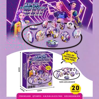 Mágneses küzdő sakk két személyre – Buddy Star családi interaktív oktató játék, fejleszti a gondolkodást és a koordinációt, műanyagból