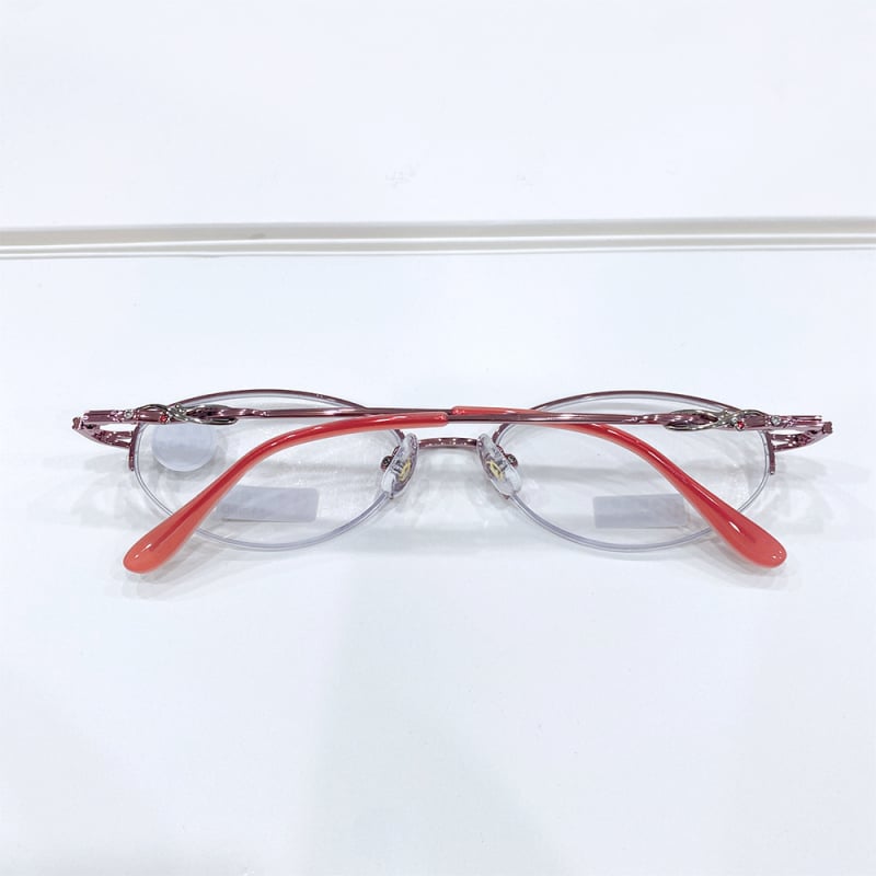 Női olvasó szemüveg, lencsék gyantából, anti-kék fény, anti-fáradtság, UV védelem, félkeret, aszferikus lencsék