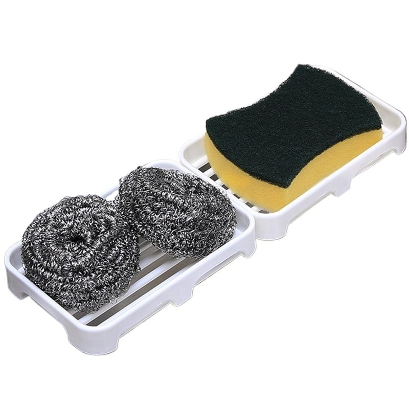 Falra szerelhető szappantartó nylon hálóval, universal modell, fedél nélküli