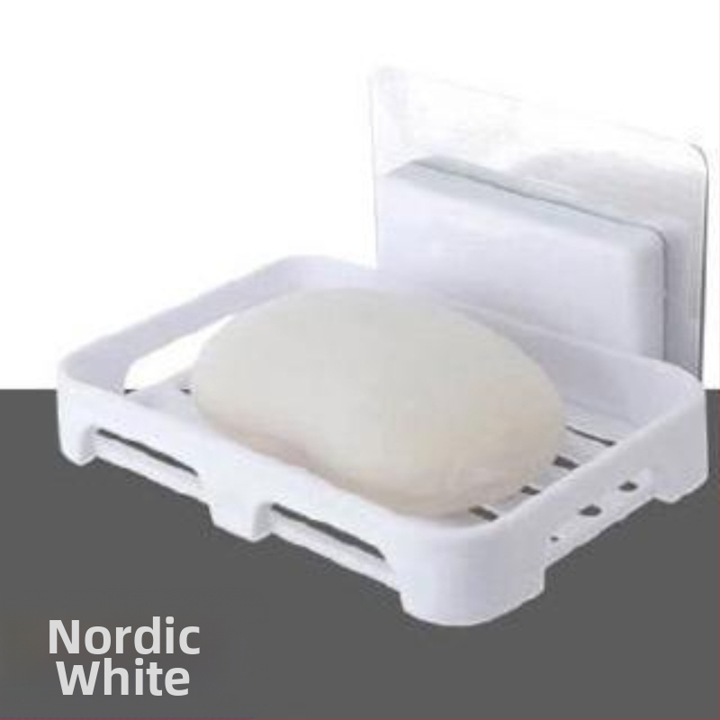 Nástenná mydlová skrinka s nylonovou sieťkou, univerzálny model, bez krytu