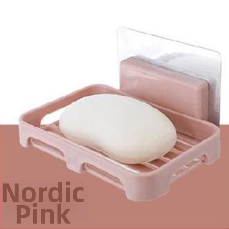 Nástenná mydlová skrinka s nylonovou sieťkou, univerzálny model, bez krytu