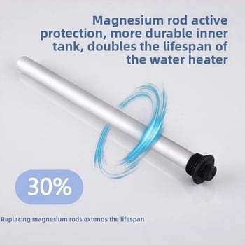 Általános elektromos vízmelegítő magnézium rúd, vízkőmentesítéshez, lefolyó anód, fűtő kiegészítők, valódi magas tisztaság