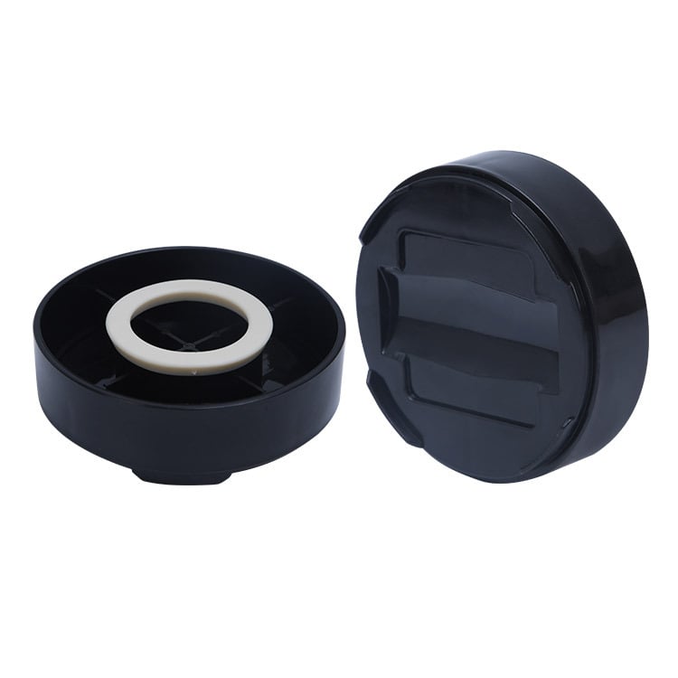 Állítható magasságú bútorlábu párna, csúszásmentes, fényes PP anyagból, injekciós öntésű, modern stílus