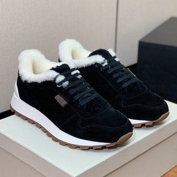 Дамски кожени маратонки с вълнена подплата, дебели подметки, връзки отпред, нисък ток 1–3 см