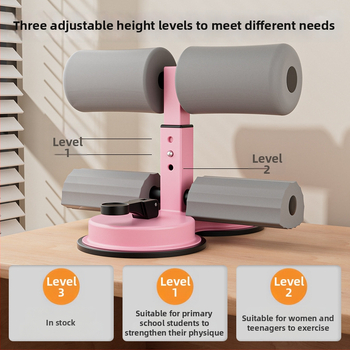 Sit-up asistent so stojanom na telefón, vnútorný tréner brucha so sacou a šesťtrubkovým rámom, vhodný do kancelárie a domova, hmotnosť 980 g