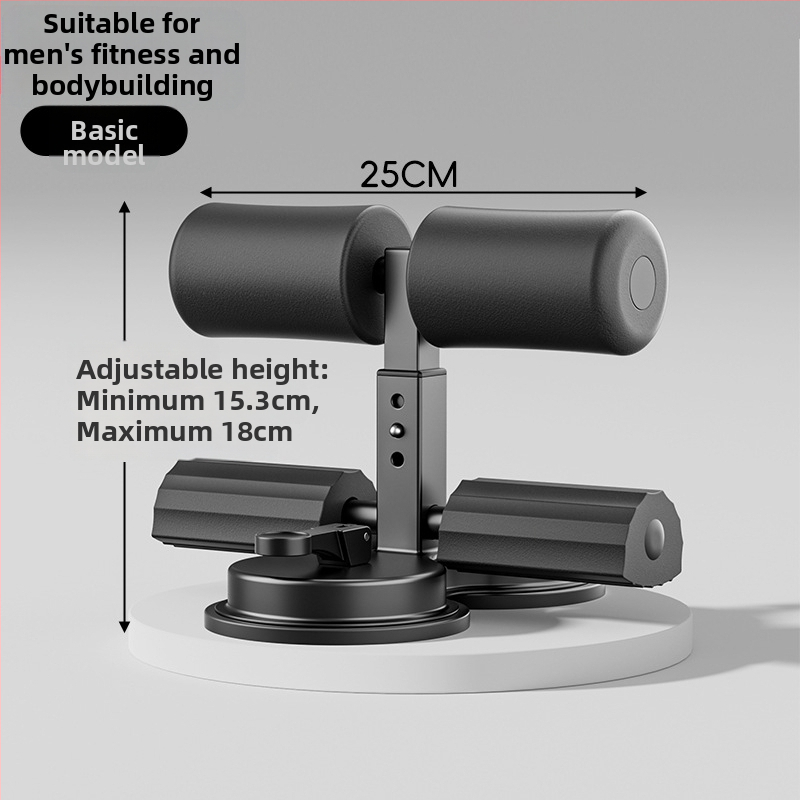 Sit-up asistent so stojanom na telefón, vnútorný tréner brucha so sacou a šesťtrubkovým rámom, vhodný do kancelárie a domova, hmotnosť 980 g