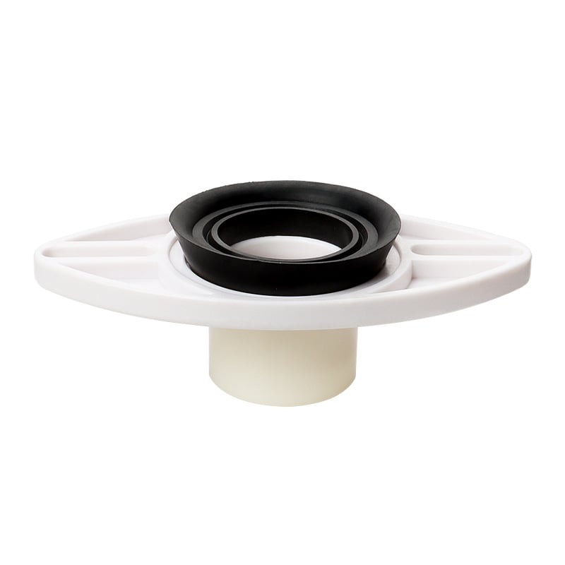 Urinal fejű kiegészítő, falra szerelt, ABS műanyag, lefolyócsatlakozó, vízszintes dugó