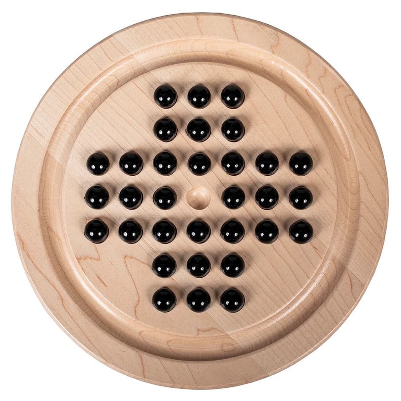 Egyszemélyes asztali sakkjáték — faanyagú, oktatási játék logikai gondolkodásra és családi interakcióra, 14+ éveseknek