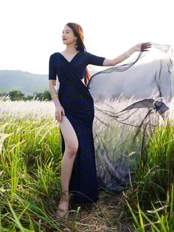 Γυναικείο Κοστούμι Belly Dance – Μοντέρνο Χορευτικό Κοστούμι για Σκηνή, Πολυεστέρας 95%, Επένδυση Πολυεστέρα 95%, Κατάλληλο για Όλες τις Εποχές