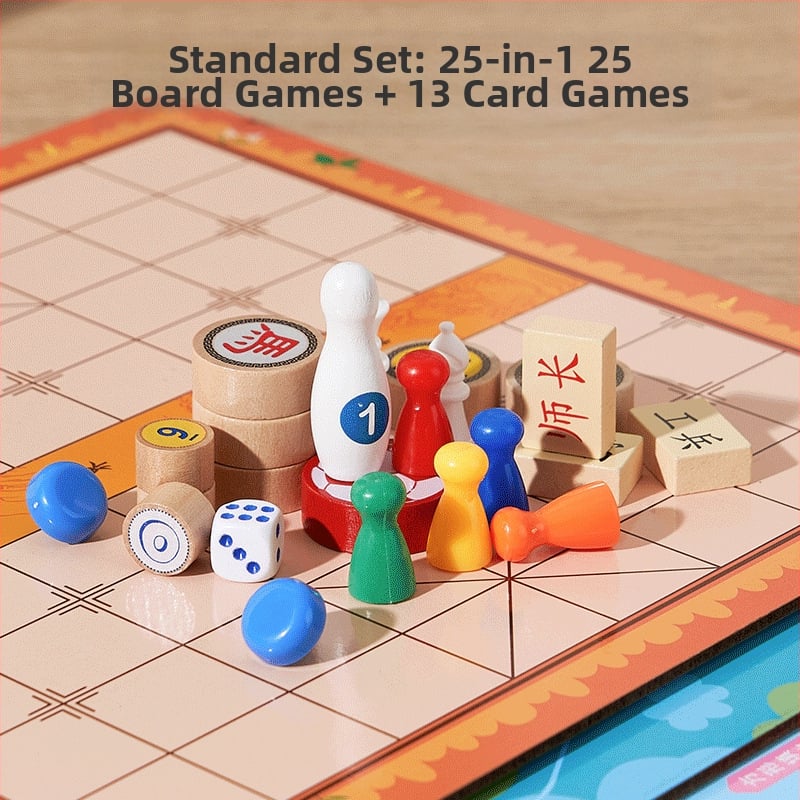 Minden egyben oktatási asztali játék: Go/Gomoku, puzzle, 0–14 éveseknek, márka Lele fish